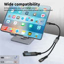 NÖRDIC USB-C hub to 1xUSB-C PD140W and 1xUSB-C