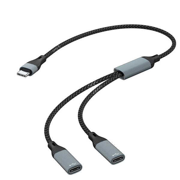 NÖRDIC USB Splitter USB-C to 2xUSB-C