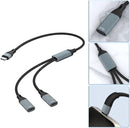 NÖRDIC USB Splitter USB-C to 2xUSB-C