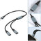 NÖRDIC USB Splitter USB-C to 2xUSB-C