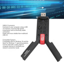 NÖRDIC USB-A WiFi Adapter, 5400Mbps High-Speed Stable USB3.0 Wireless Network Adapter WiFi 6E, Portable for Desktop