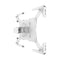 NÖRDIC Universal Tablet wall mount for most 7-10" anti-theft functions