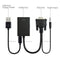NÖRDIC VGA to HDMI adapter 1080p 60Hz HDCP 1.2