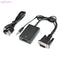 NÖRDIC VGA to HDMI adapter 1080p 60Hz HDCP 1.2
