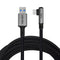 NÖRDIC VR Link cable 5m USB3.2 Gen1 USB-C to A 5Gbps 3A fast charge Quest 2 Super Speed USB Black