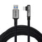 NÖRDIC VR Link cable 5m USB3.2 Gen1 USB-C to A 5Gbps 3A fast charging Quest 2 Super Speed ​​USB Link Cable Black