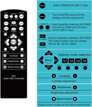 NÖRDIC Video Wall Controller 3x3, TV Wall Processor, 4K@30Hz HDMI Multi-Screen Splicing Processor with HDMI + DVI + USB-C Input