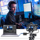 NÖRDIC Video capture adapter HDMI output 4K 30Hz HDMI with Loop Microphone and audio out HDMI Signal Loop Out