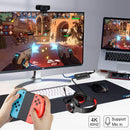 NÖRDIC Video capture adapter USB3.0 HDMI output 4K 60Hz HDMI with Loop Microphone and audio out HDMI Signal Loop Out