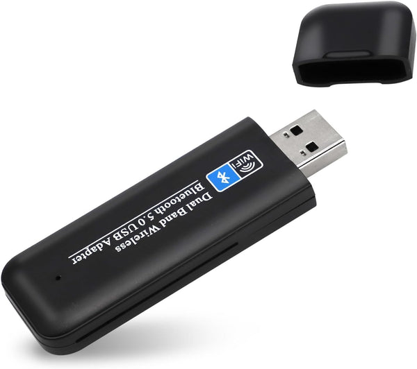 NÖRDIC WIFI6 Bluetooth 5.0 Wireless USB3.0 Adapter Dual Band 2.4/5.8Ghz 1300Mbps