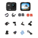 NÖRDIC Waterproof 4K action camera 21 m with WiFi, EIS stabilization and 2.1" IPS screen