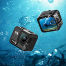 NÖRDIC Waterproof 4K action camera 21 m with WiFi, EIS stabilization and 2.1" IPS screen