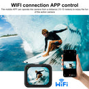 NÖRDIC Waterproof 4K action camera 21 m with WiFi, EIS stabilization and 2.1" IPS screen