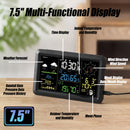 NÖRDIC Weather station rainfall, airpressure 7.5" monitor