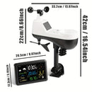 NÖRDIC Weather station rainfall, airpressure 7.5" monitor