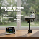 NÖRDIC Weather station rainfall, airpressure 7.5" monitor