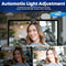 NÖRDIC webcam UHD 4K 30fps 1080p 60fps 4MP Autofocus, Light correction