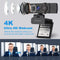 NÖRDIC webcam UHD 4K 30fps 1080p 60fps 4MP Autofocus, Light correction