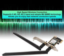 NÖRDIC WiFi 7 PCIe x1 Wireless Network Adapter Card with Intel BE200 Chipset, 8800 Mbps, Bluetooth 5.4