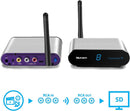 NÖRDIC Wireless AV Sender and receiver 5.8GHz 8Channel 500M with IR input Wireless Audio