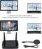 NÖRDIC Wireless HD 1080P Multimedia Interface Transmitter Receiver Kit, Supports 5G and 2.4G Dual Band WiFi