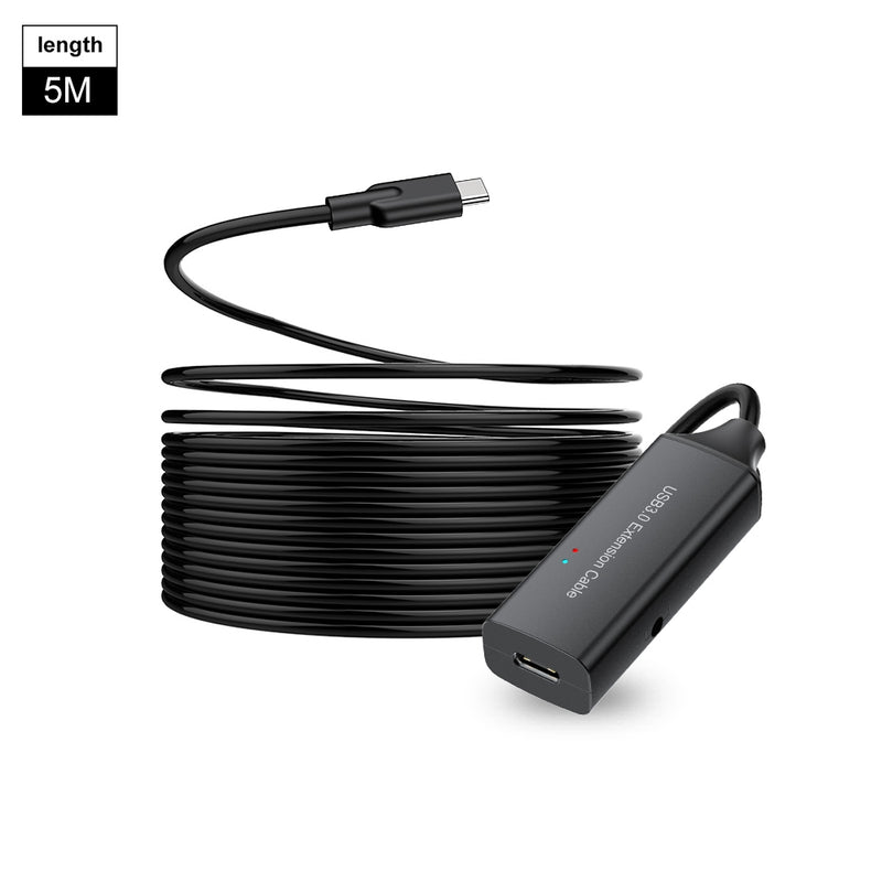 NÖRDIC active 5m USB-C 3.0 SuperSpeed 5Gbps Extension cable male to female