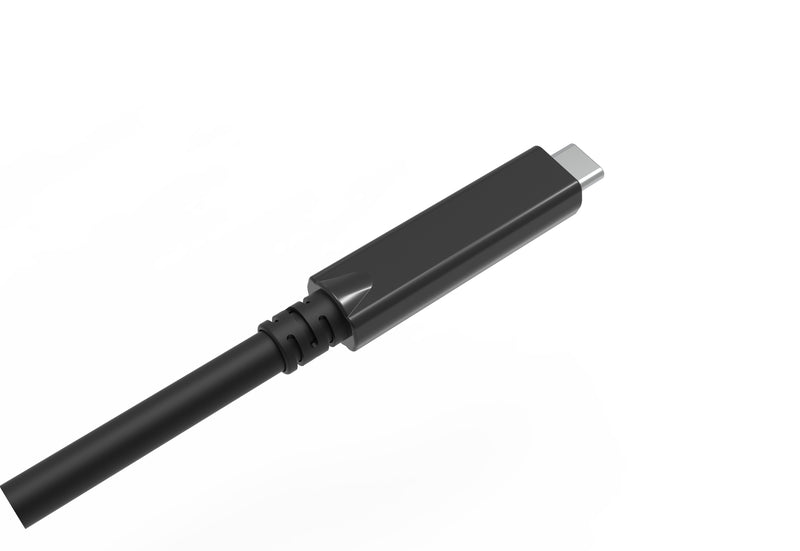 NÖRDIC active AOC Fiber USB-C cable 10m 10Gbps 4K + PD 60W, DP 4-Lane 2-Lane