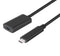 NÖRDIC active 5m USB-C 3.2 Gen 2 SuperSpeed ​​10Gbps Extension cable male to female