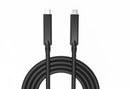 NÖRDIC active AOC fiber USB-C 3.2 Gen 2 cable 15m 10Gbps 8K + PD 100W, DP 4-Lane 2-Lane