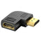 NÖRDIC angled HDMI 2.1 adapter 8K60Hz 4K120Hz HDR