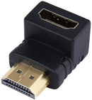 NÖRDIC angled HDMI 4K adapter male to female 270 degrees