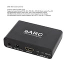 NÖRDIC eARC/ARC HDMI Audio Extractor, 24 Bit 192 kHz Volume Control, HDMI, RCA, Optical and 3.5mm Sound Output, for HDTV, Speakers and Amplifiers