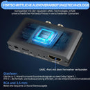 NÖRDIC HDMI eARC/ARC to Optical and RCA Audio Extractor, Supports 5.1/2.0 Channel Audio CEC