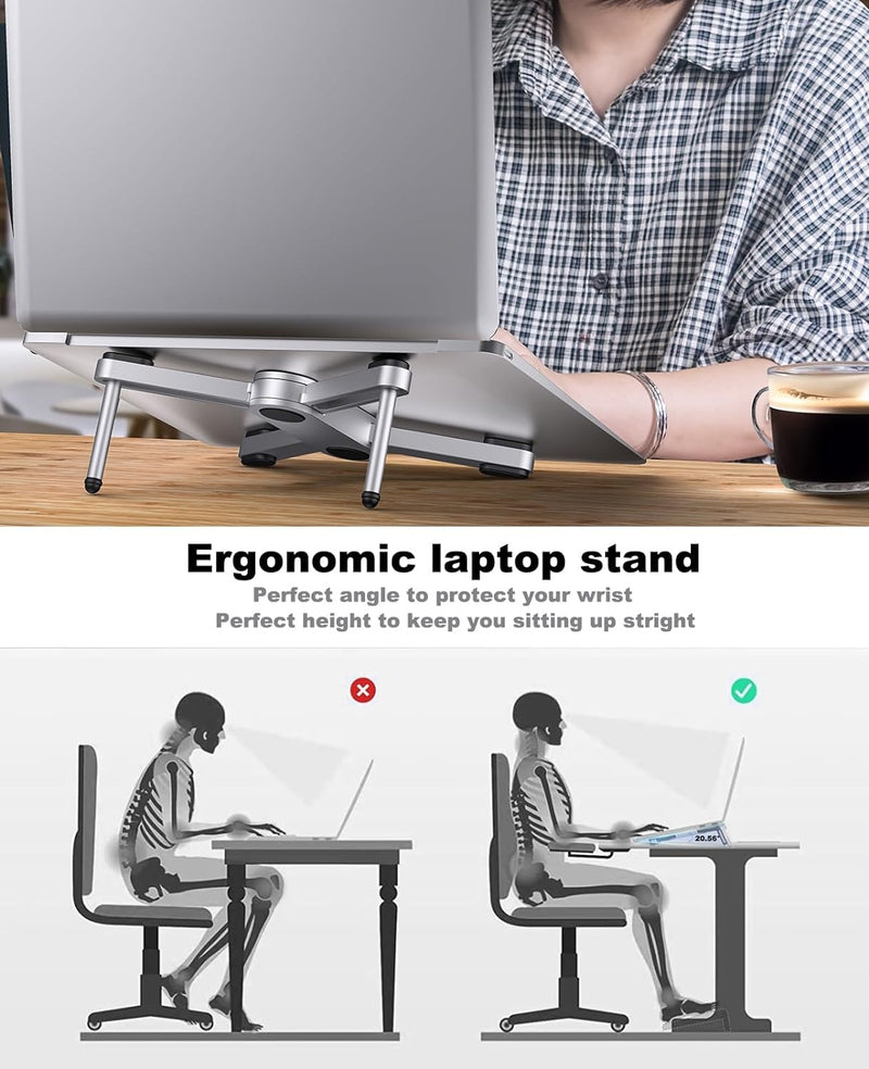 NÖRDIC high quality laptop stands for MacBook Pro and up to 14" laptops