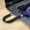 NÖRDIC short flat cable 14cm USB-C to Lightning fast charging PD18W chipset C94