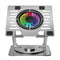 NÖRDIC laptop holder with RGB fan with rotating base and 2 USB ports