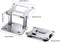NÖRDIC laptop stand for up to 17" adjustable height notebook stand laptop stand dark grey