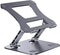 NÖRDIC laptop stand for up to 17" adjustable height notebook stand laptop stand dark grey