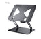 NÖRDIC laptop stand for up to 17" adjustable height notebook stand laptop stand dark grey