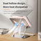 NÖRDIC laptop stand for up to 17" adjustable height notebook stand laptop stand dark grey