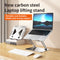 NÖRDIC laptop stand for up to 17" adjustable height notebook stand laptop stand dark grey