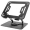 NÖRDIC laptop stand for up to 17" rotatable and adjustable height notebook stand laptop stand dark grey