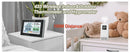 NÖRDIC Wireless Multifunctional Thermometer and Hygrometer for Indoor and Outdoor Use with Alarm Clock and Calendar