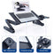 NÖRDIC notebook holder foldable and adjustable up to 17 "laptop stand laptop desk