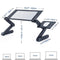 NÖRDIC notebook holder foldable and adjustable up to 17 "laptop stand laptop desk