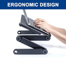NÖRDIC notebook holder foldable and adjustable up to 17 "laptop stand laptop desk