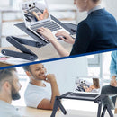 NÖRDIC notebook holder foldable and adjustable up to 17 "laptop stand laptop desk