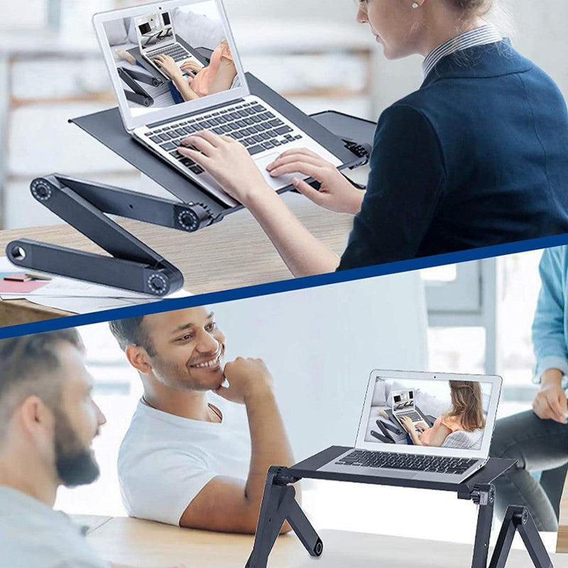 NÖRDIC notebook holder foldable and adjustable up to 17 "laptop stand laptop desk