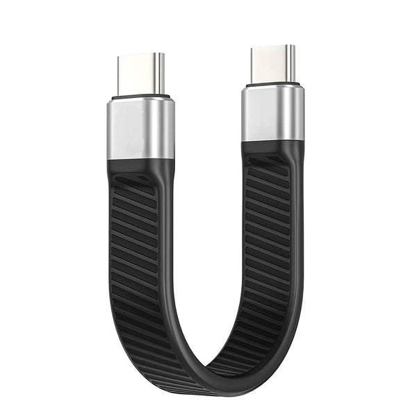 NÖRDIC short USB4 cable 14cm 40Gbps data 8K video PD 100W compatible with Thunderbolt 3