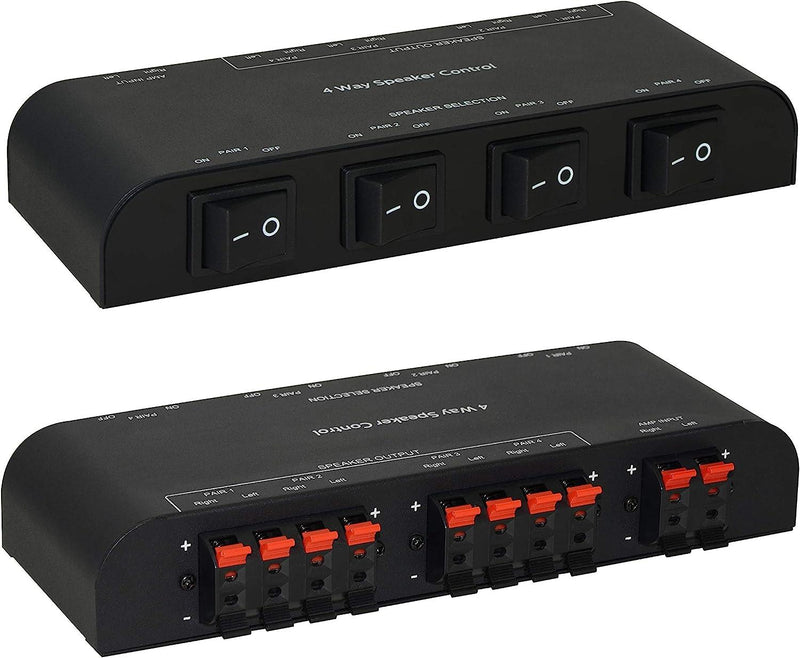 NÖRDIC speaker switch for four pairs of speakers